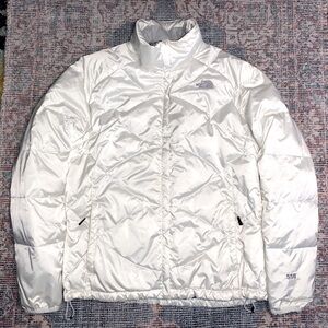 The North Face White Puffer Jacket